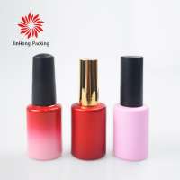 oval shaped magnetic empty nail gel nail polish empty bottles